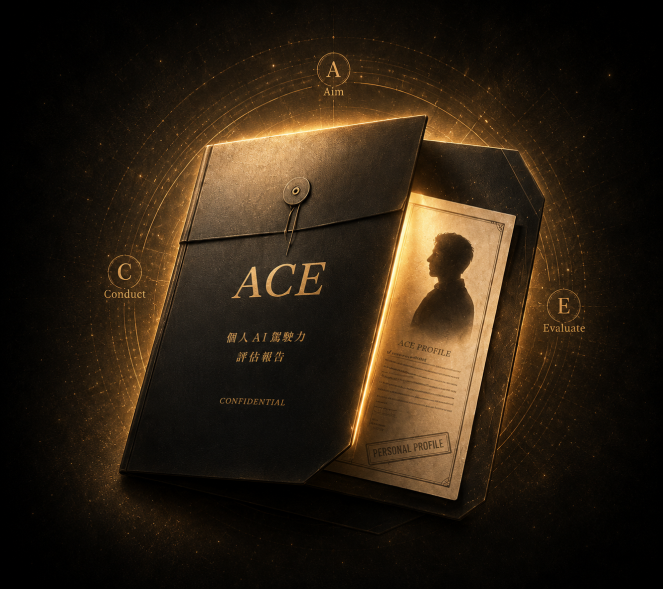ACE 駕馭力測評報告卡示意圖